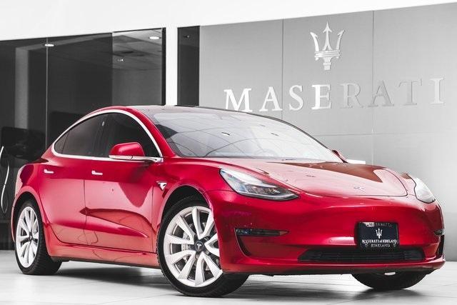 used 2018 Tesla Model 3 car, priced at $27,997