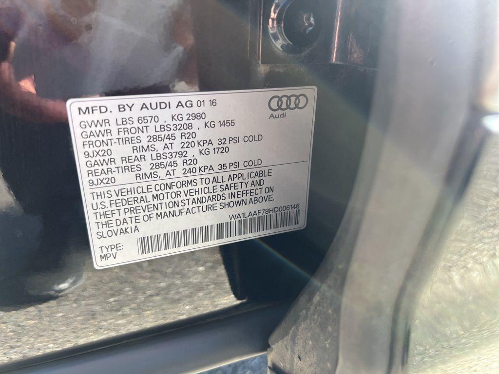 used 2017 Audi Q7 car, priced at $14,998
