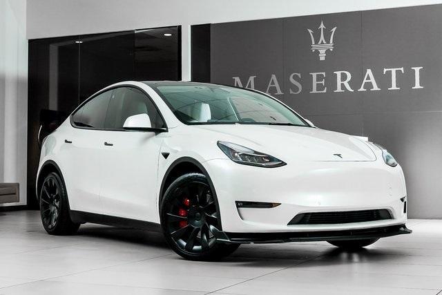 used 2021 Tesla Model Y car, priced at $27,997