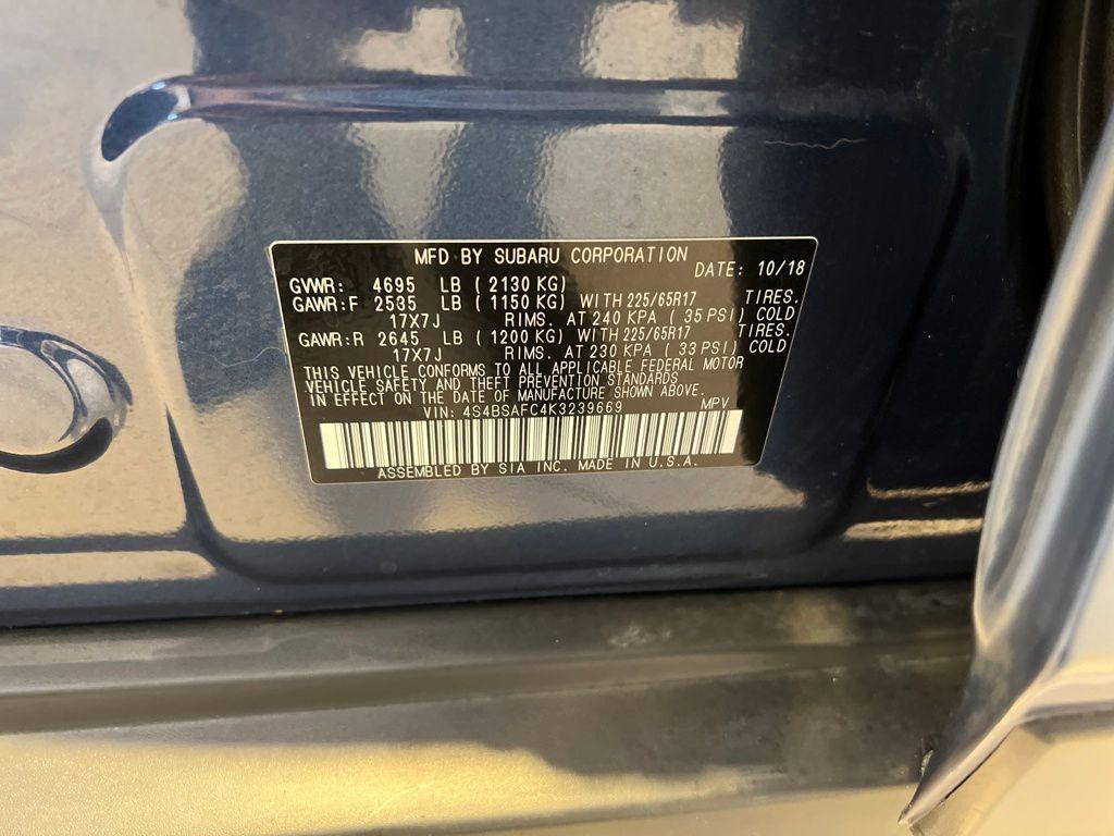 used 2019 Subaru Outback car, priced at $24,998