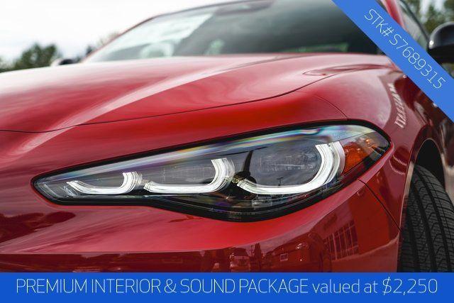 new 2025 Alfa Romeo Giulia car, priced at $50,000