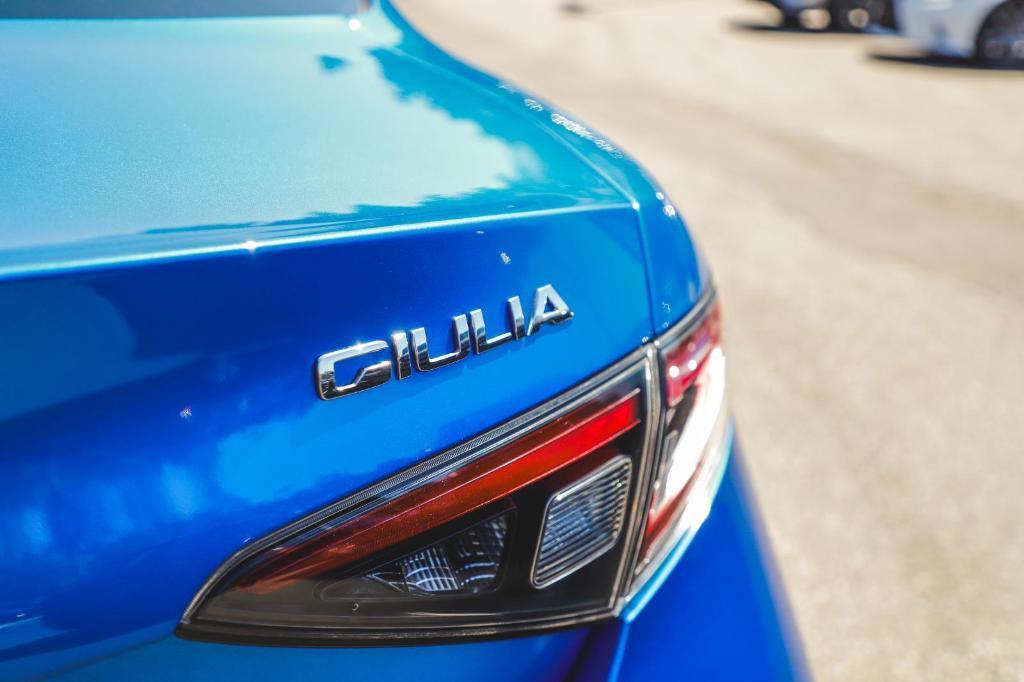 new 2025 Alfa Romeo Giulia car, priced at $55,365