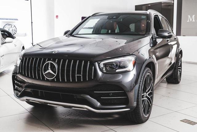 used 2022 Mercedes-Benz AMG GLC 43 car, priced at $46,997