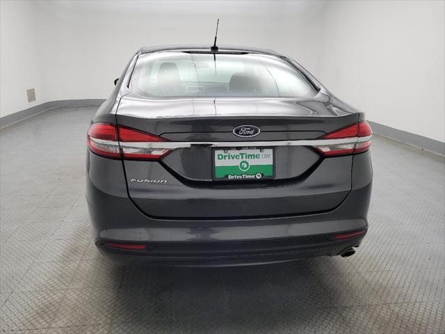 used 2018 Ford Fusion car, priced at $16,095