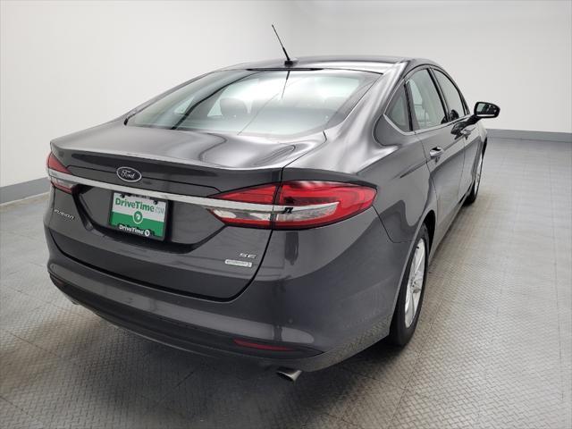 used 2018 Ford Fusion car, priced at $15,595