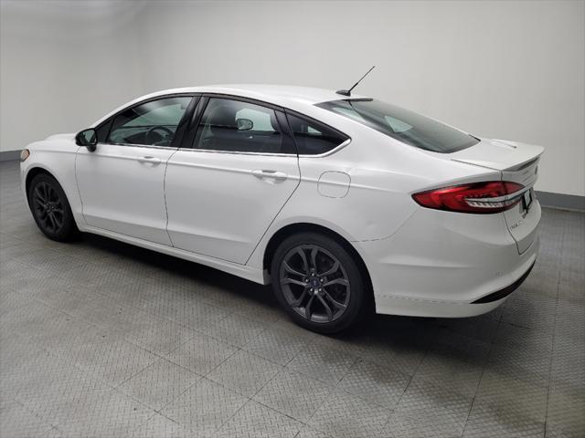 used 2018 Ford Fusion car, priced at $15,595