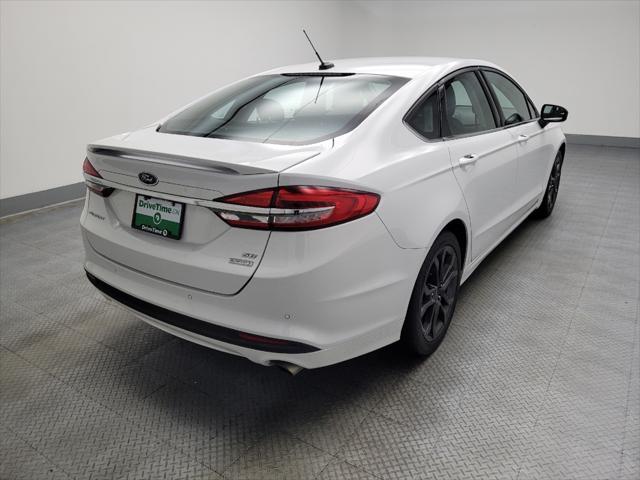 used 2018 Ford Fusion car, priced at $15,595