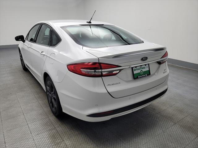 used 2018 Ford Fusion car, priced at $15,595