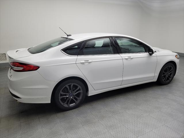 used 2018 Ford Fusion car, priced at $15,595