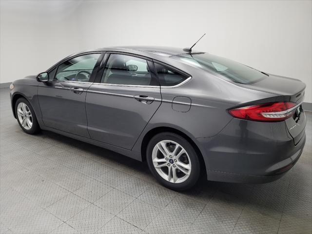 used 2018 Ford Fusion car, priced at $15,595