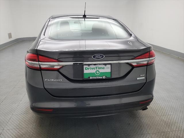 used 2018 Ford Fusion car, priced at $15,595