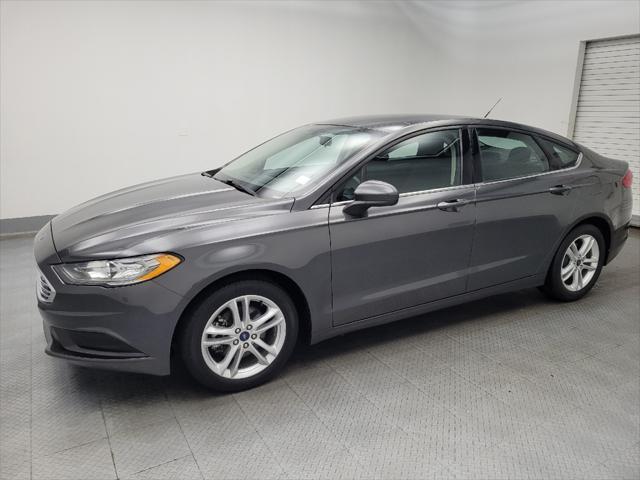 used 2018 Ford Fusion car, priced at $15,595