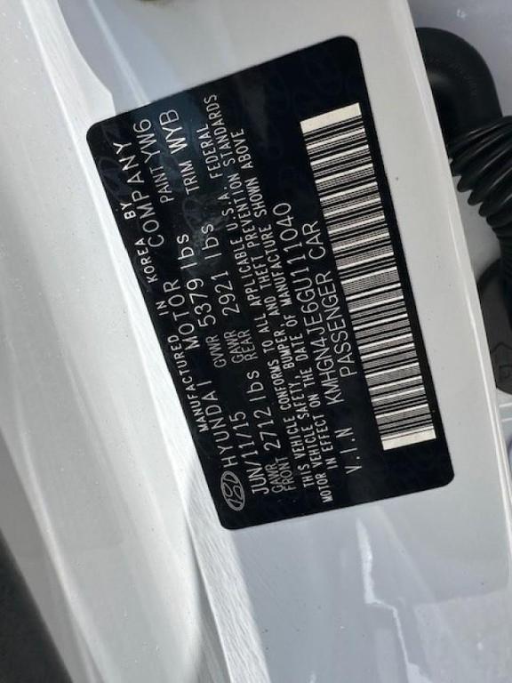 used 2016 Hyundai Genesis car, priced at $11,445