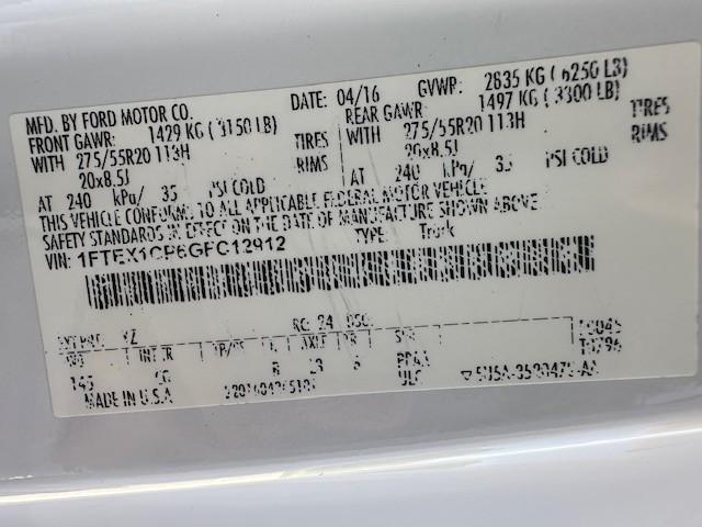 used 2016 Ford F-150 car, priced at $12,777