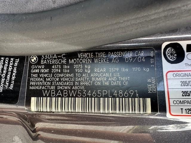 used 2005 BMW 330 car, priced at $8,995