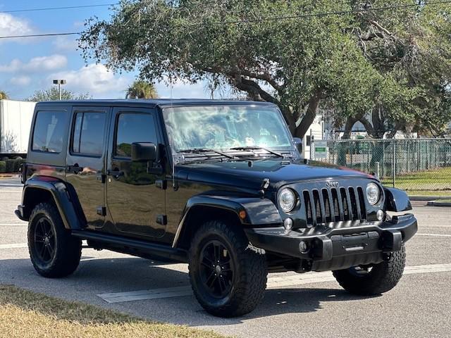 used 2017 Jeep Wrangler Unlimited car, priced at $23,888