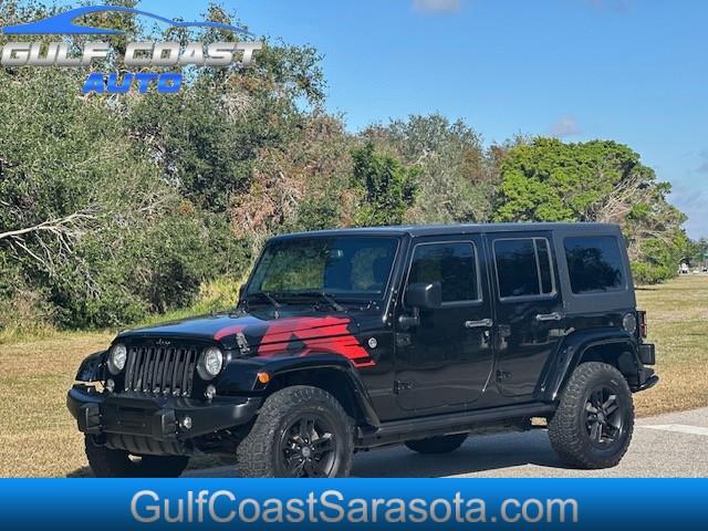 used 2017 Jeep Wrangler Unlimited car, priced at $23,888