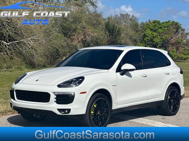 used 2017 Porsche Cayenne E-Hybrid car, priced at $27,588