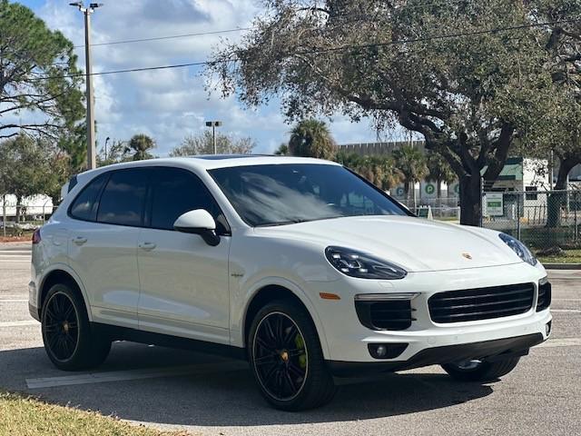 used 2017 Porsche Cayenne E-Hybrid car, priced at $27,588