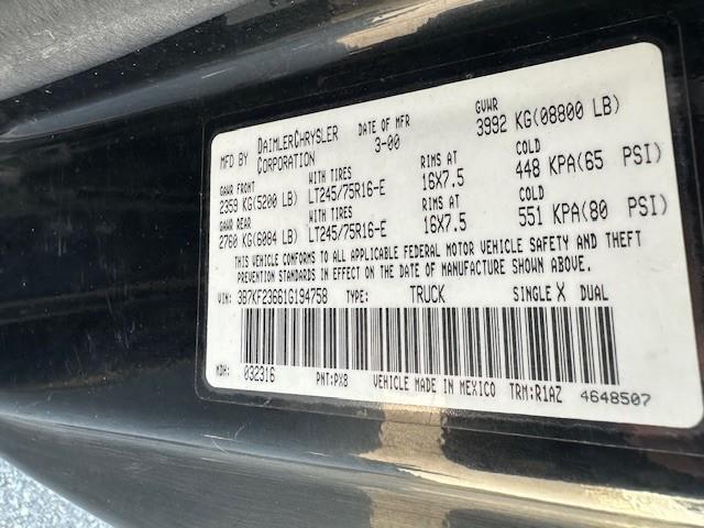 used 2001 Dodge Ram 2500 car, priced at $14,888