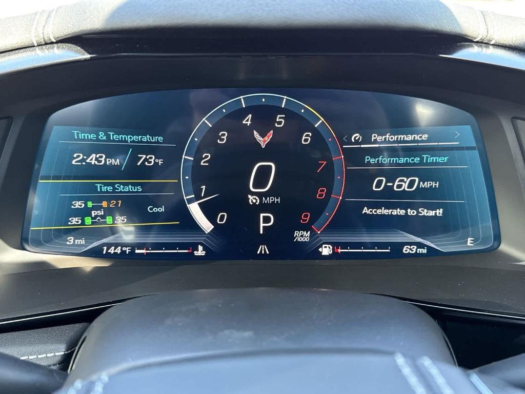 new 2025 Chevrolet Corvette car, priced at $139,173