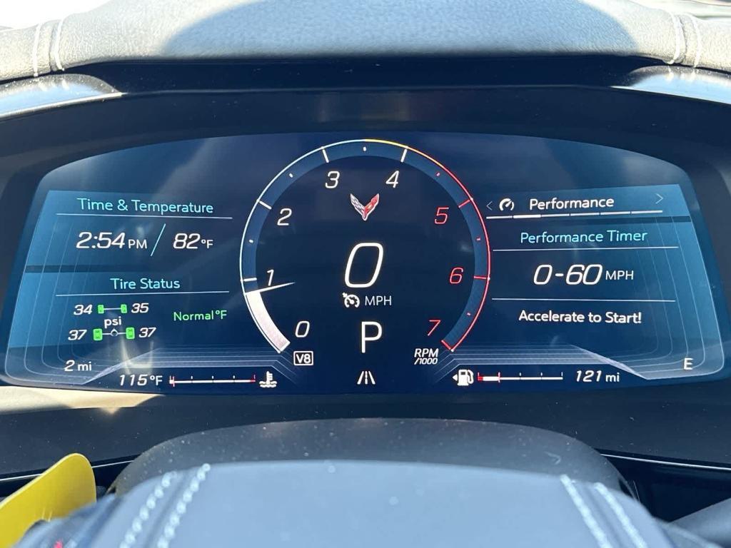 new 2025 Chevrolet Corvette car, priced at $76,402
