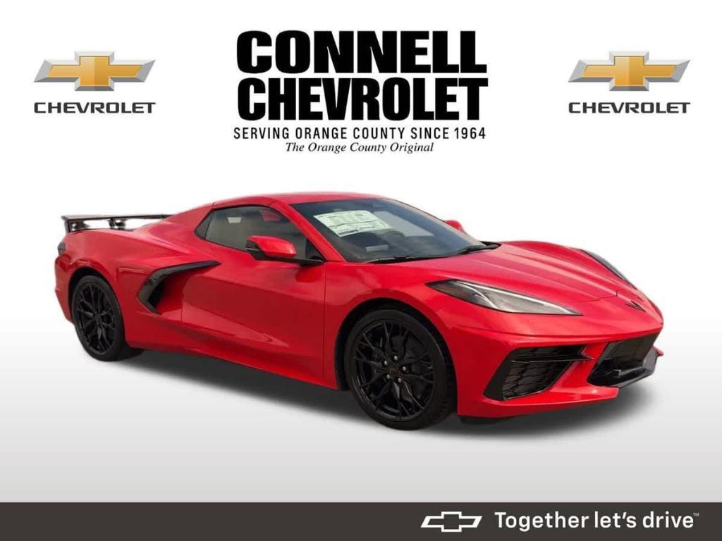 new 2025 Chevrolet Corvette car, priced at $76,402