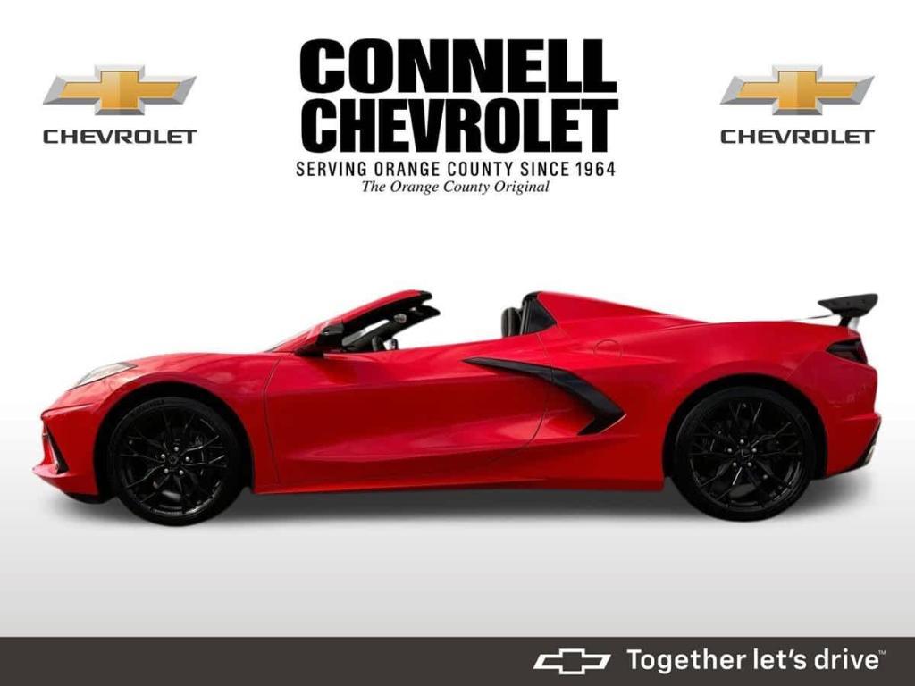 new 2025 Chevrolet Corvette car, priced at $76,402