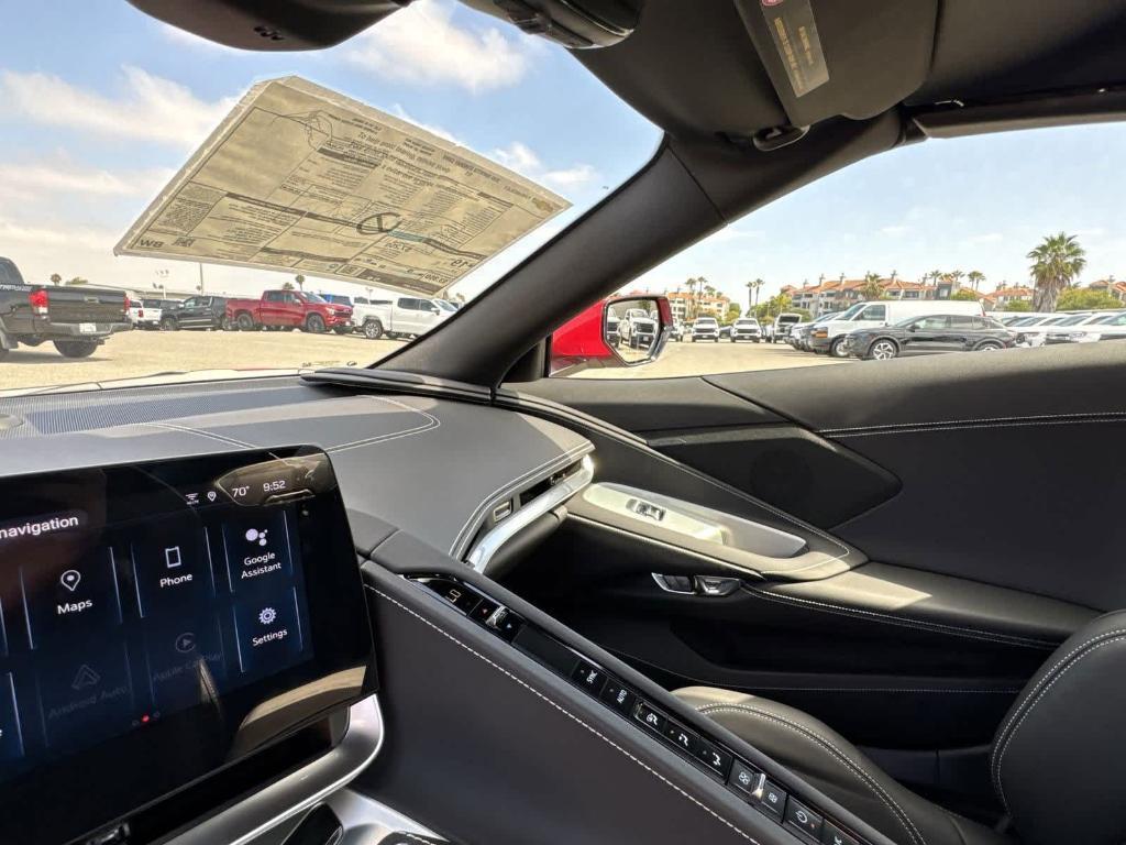 new 2025 Chevrolet Corvette car, priced at $76,402