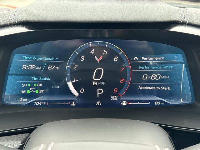 new 2025 Chevrolet Corvette car, priced at $132,167