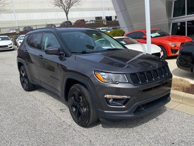 used 2021 Jeep Compass car, priced at $18,855