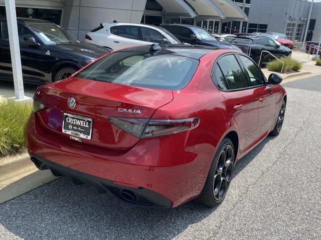 new 2025 Alfa Romeo Giulia car, priced at $59,195