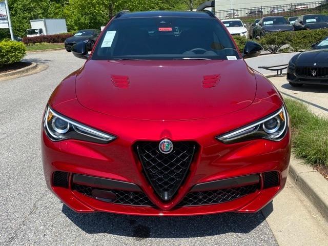 new 2023 Alfa Romeo Stelvio car, priced at $85,000
