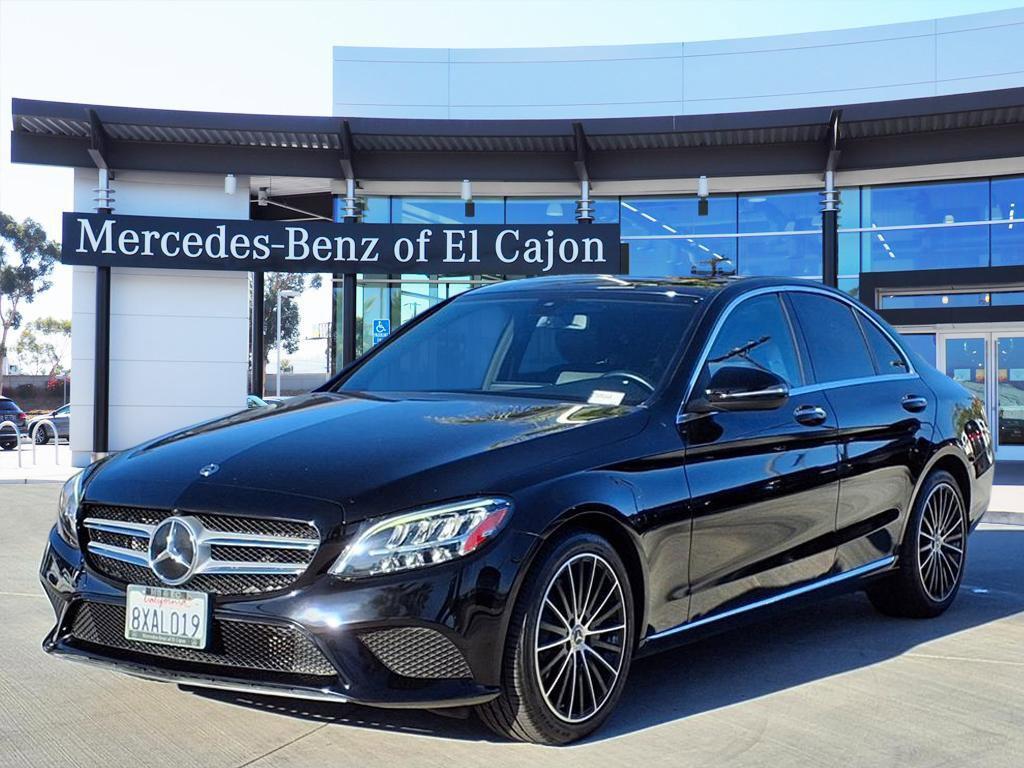 used 2021 Mercedes-Benz C-Class car, priced at $26,999