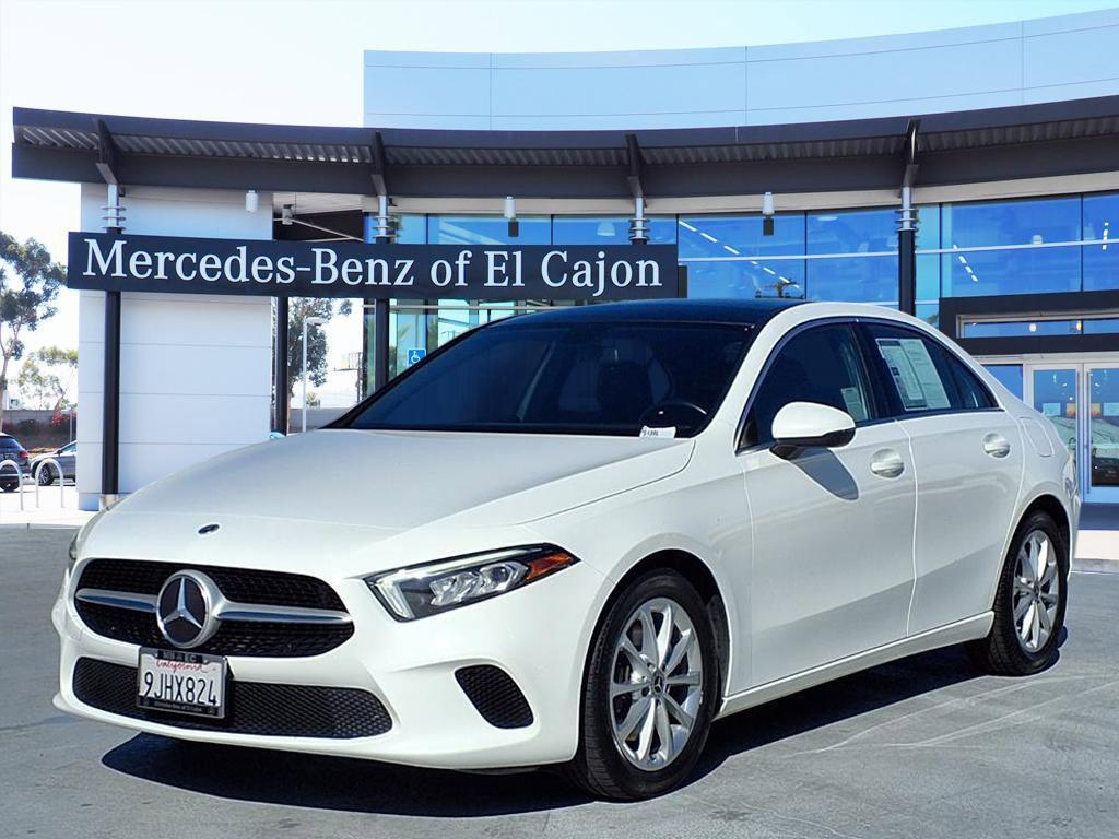 used 2021 Mercedes-Benz A-Class car, priced at $24,499