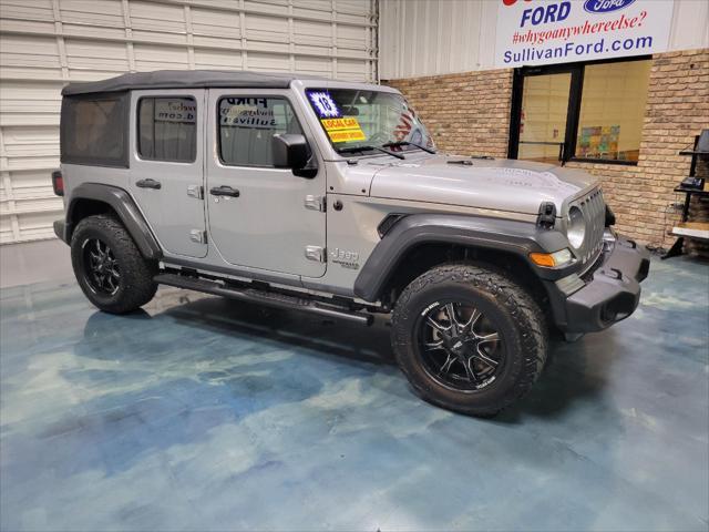 used 2018 Jeep Wrangler Unlimited car, priced at $25,990