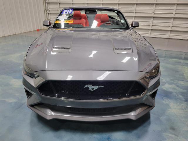 used 2021 Ford Mustang car, priced at $36,700