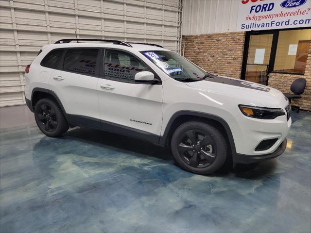 used 2021 Jeep Cherokee car, priced at $23,300