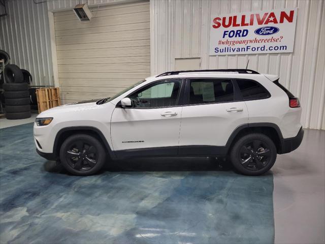 used 2021 Jeep Cherokee car, priced at $23,300