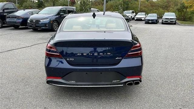 used 2022 Genesis G70 car, priced at $29,492