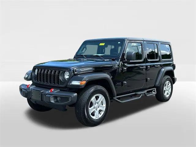 used 2021 Jeep Wrangler Unlimited car, priced at $31,591