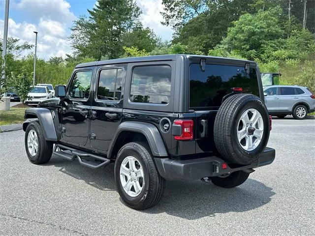 used 2021 Jeep Wrangler Unlimited car, priced at $31,591