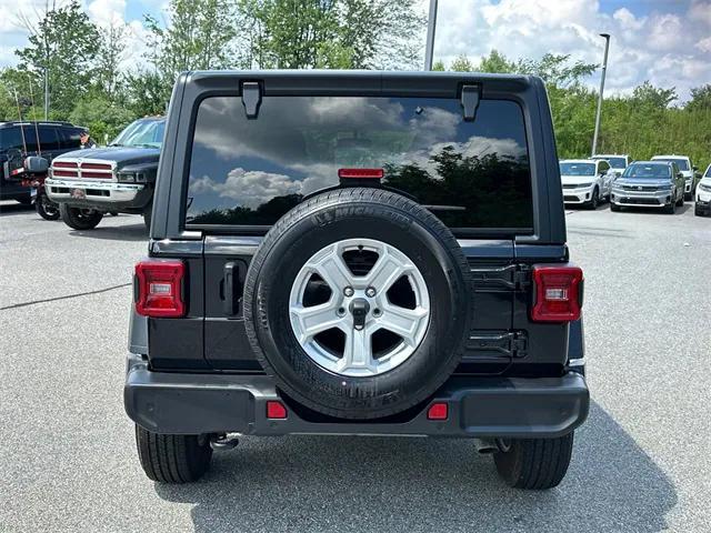 used 2021 Jeep Wrangler Unlimited car, priced at $31,591