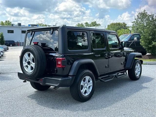 used 2021 Jeep Wrangler Unlimited car, priced at $31,591
