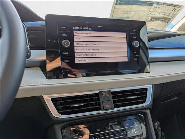 new 2025 Volkswagen Taos car, priced at $27,623