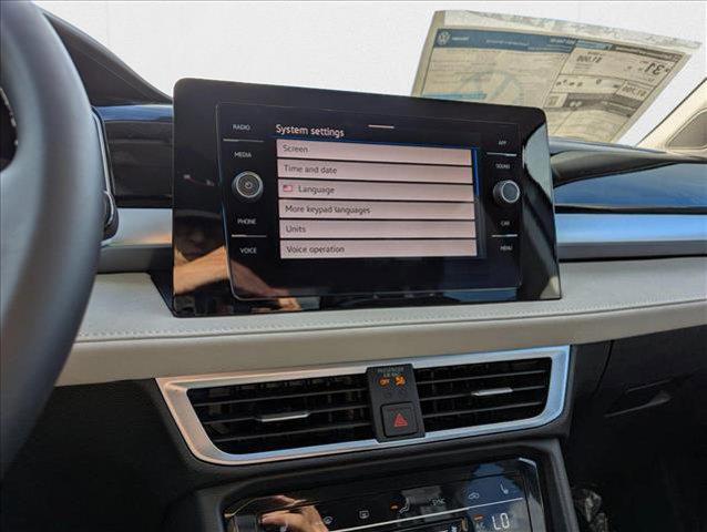 new 2025 Volkswagen Taos car, priced at $27,623