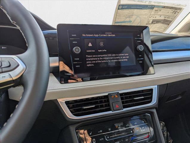 new 2025 Volkswagen Taos car, priced at $27,623