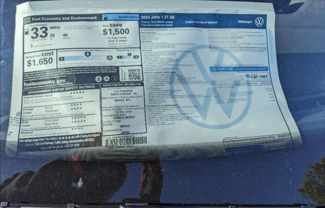 new 2024 Volkswagen Jetta car, priced at $27,351