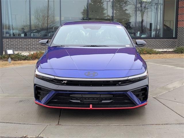 new 2025 Hyundai Elantra N car, priced at $36,048