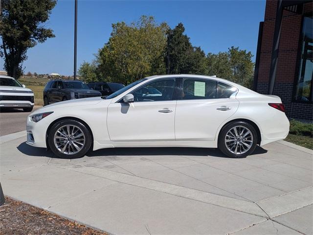 used 2024 INFINITI Q50 car, priced at $29,899
